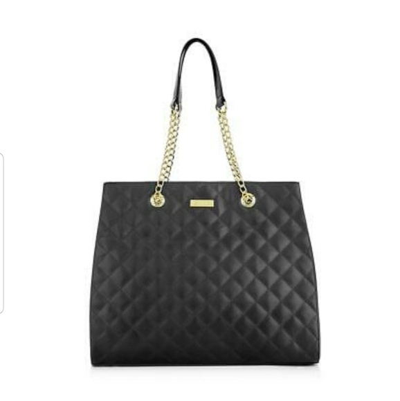 💛Joy and Iman diamond quilted leather satchel /RF - Picture 3 of 6